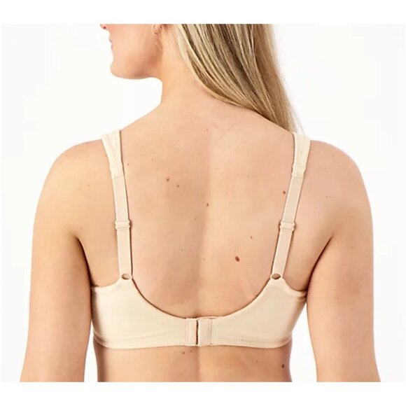 Breezies Graphite Underwire Unlined Floral Jacquard Support Bra Size 46C - Picture 2 of 6